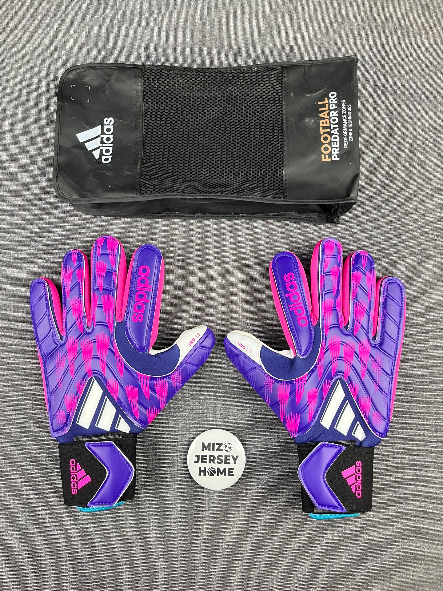 Adidas Purple Gloves