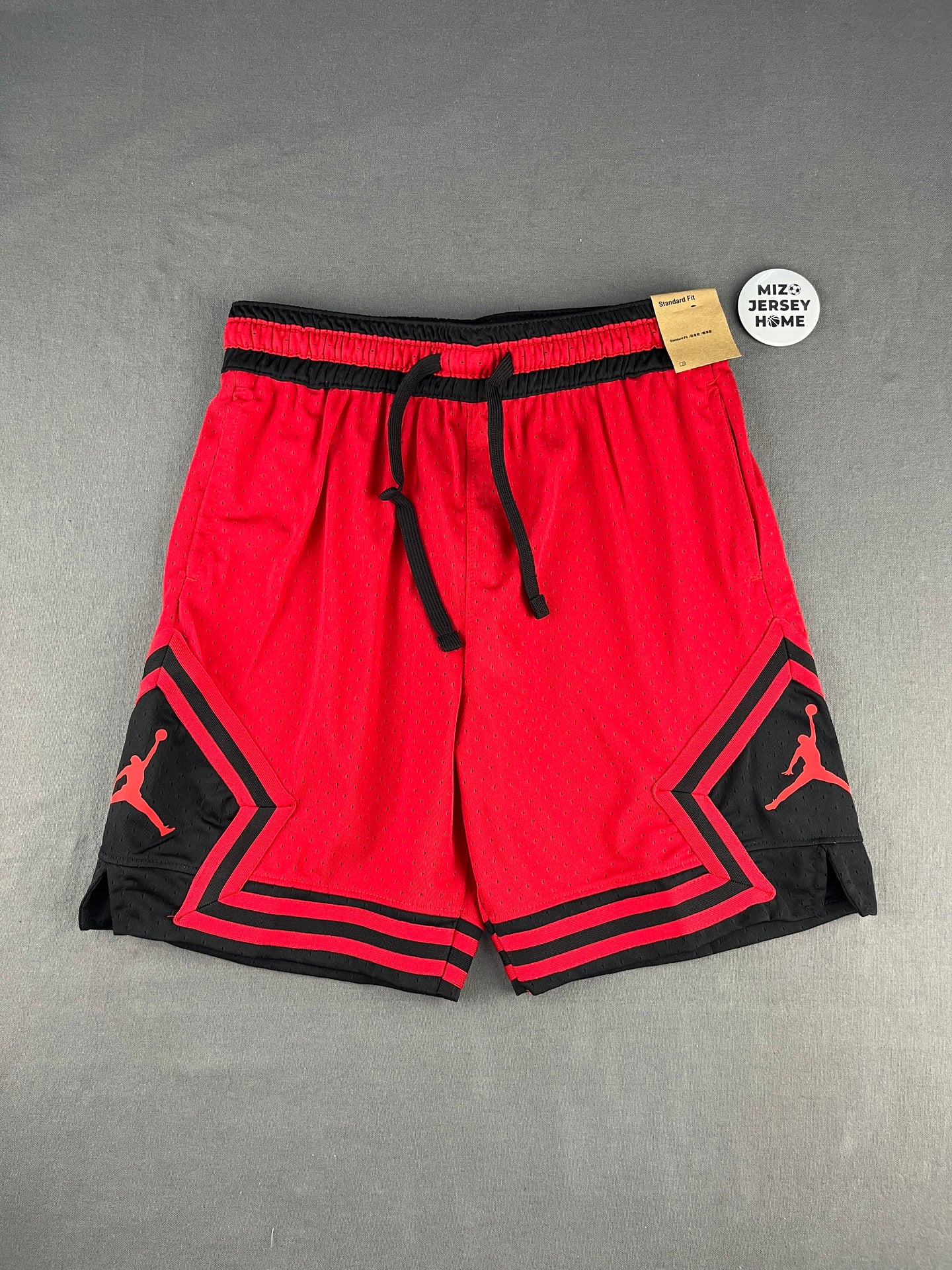 Jordan Red Diamond Shorts