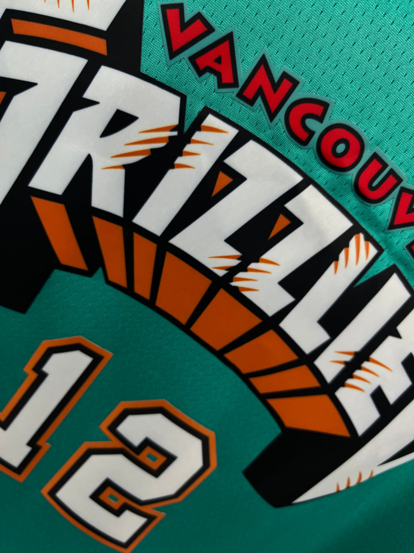 MORANT 12 Green Memphis Grizzlies Heat Pressed Edition NBA Jersey