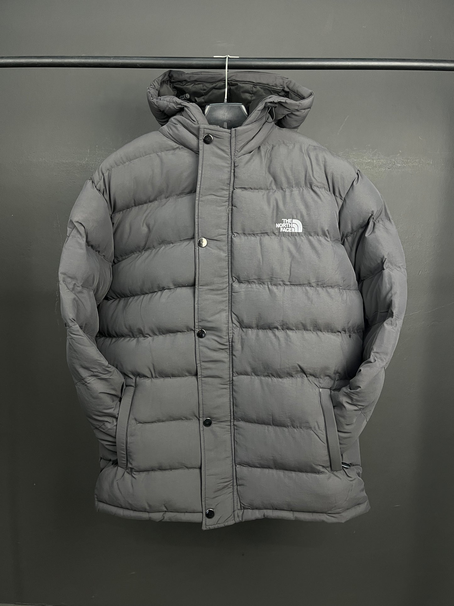 The North Face Dark Gray Puffer Jacket