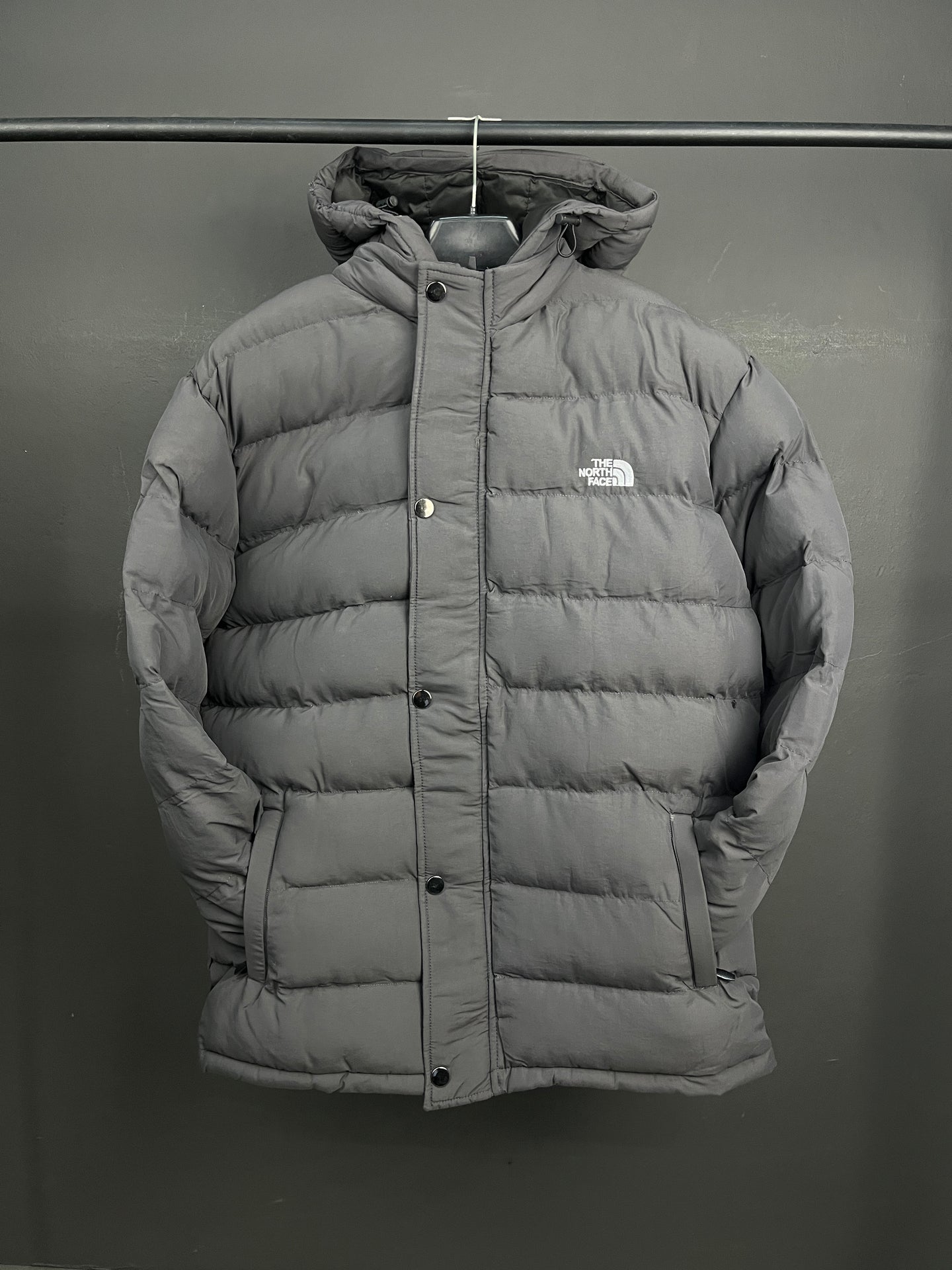 The North Face Dark Gray Puffer Jacket