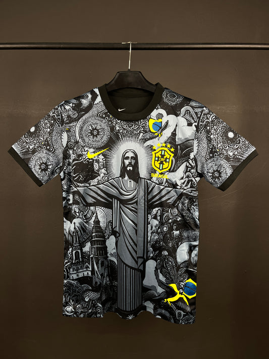 Brazil 'Christ The Redeemer' Edition Jersey Fan Version