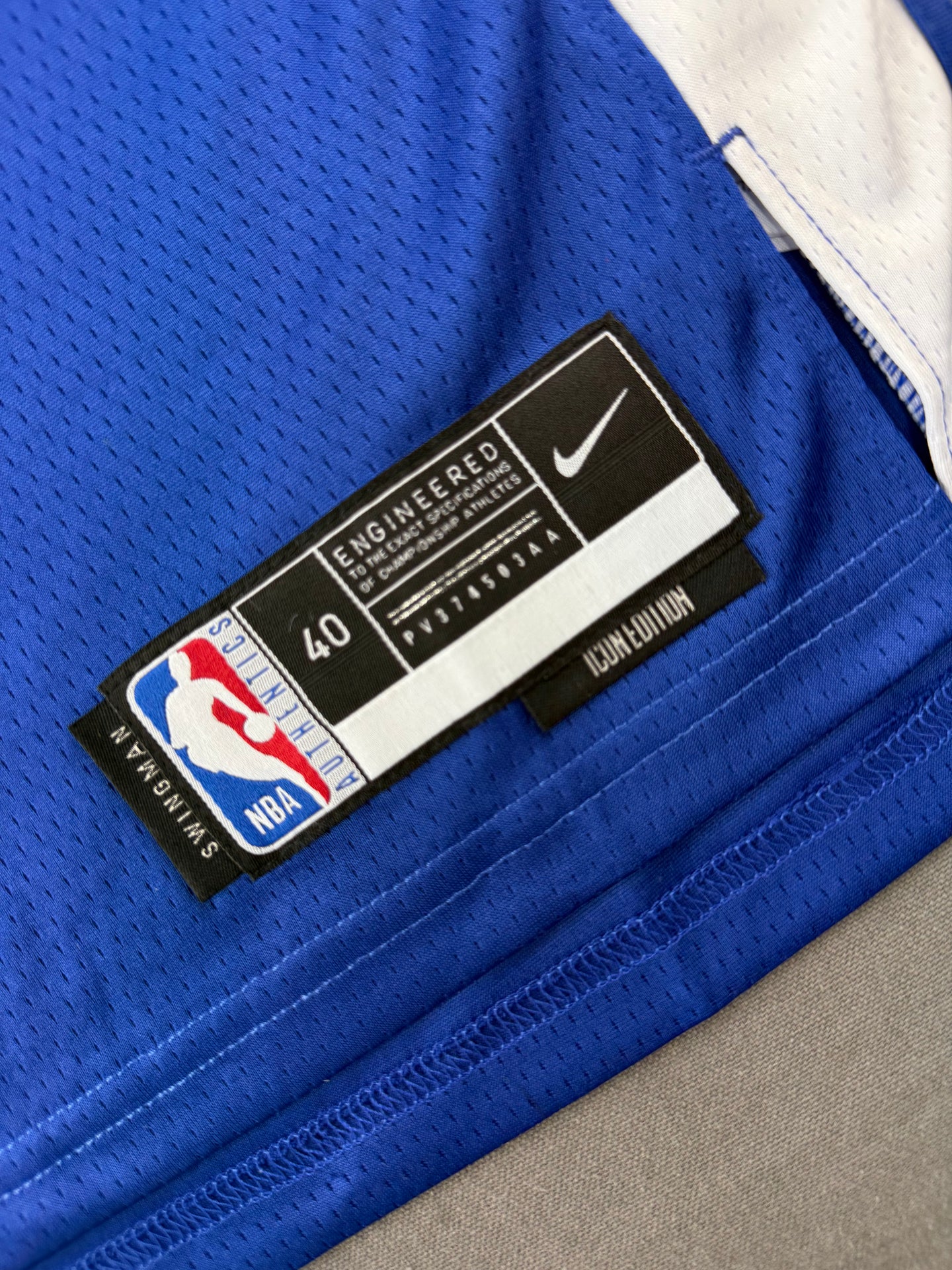 WINTER 01 Blue Golden State Warriors Heat Pressed Edition NBA Jersey