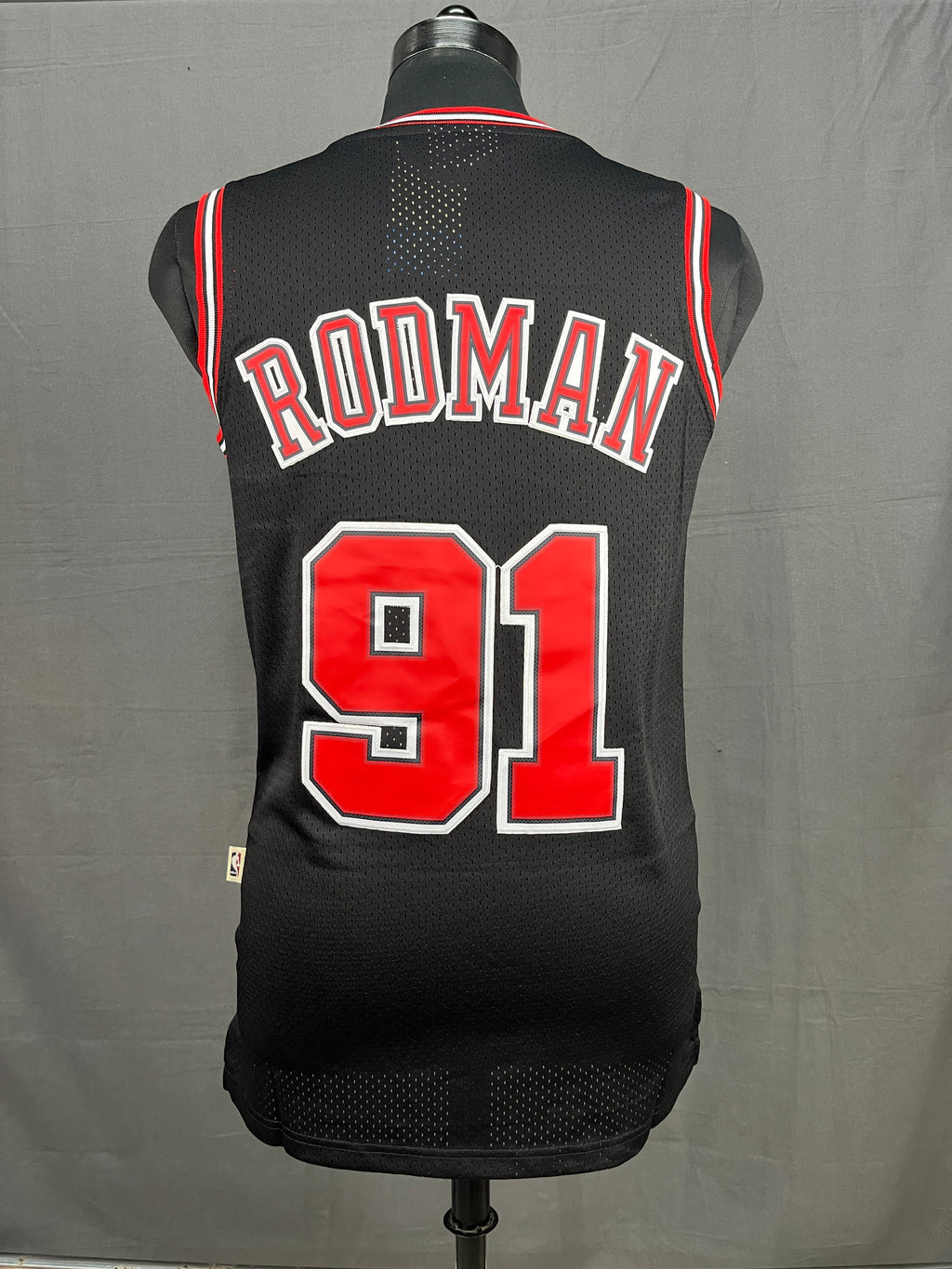 Rodman 91 Black NBA Jersey