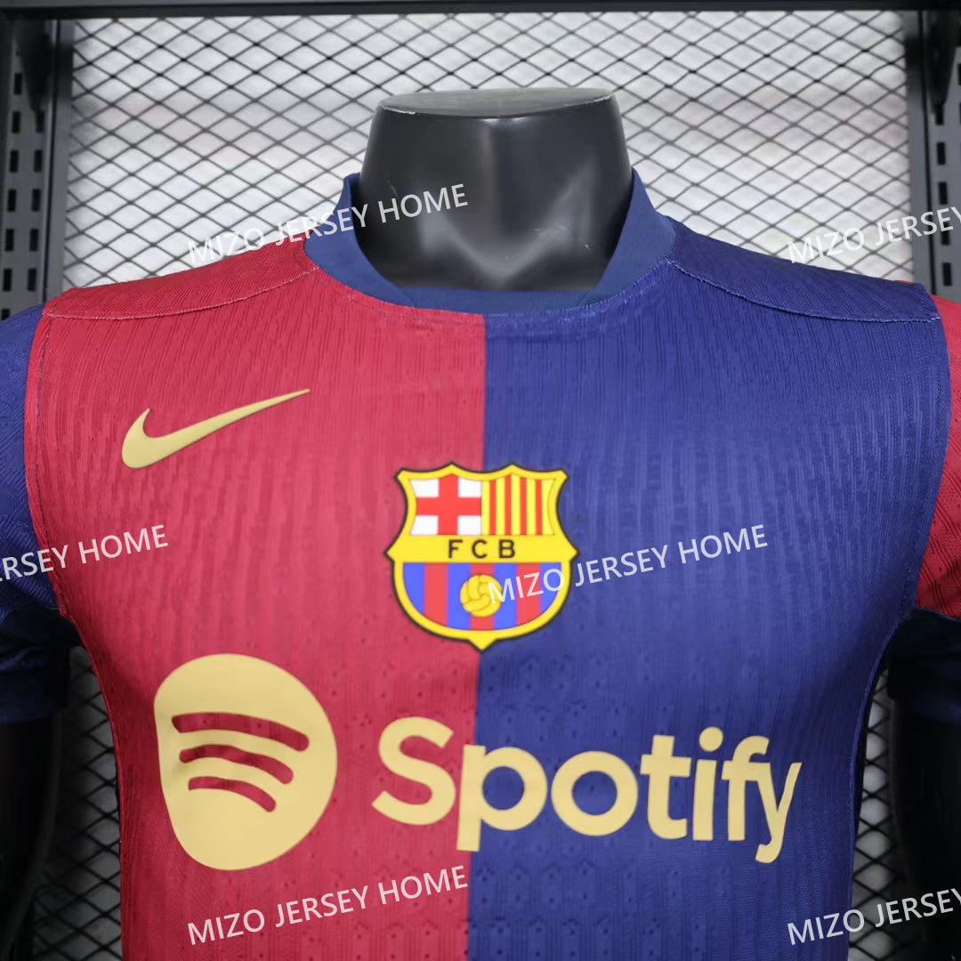 Barcelona Home 24/25 Jersey Player Version