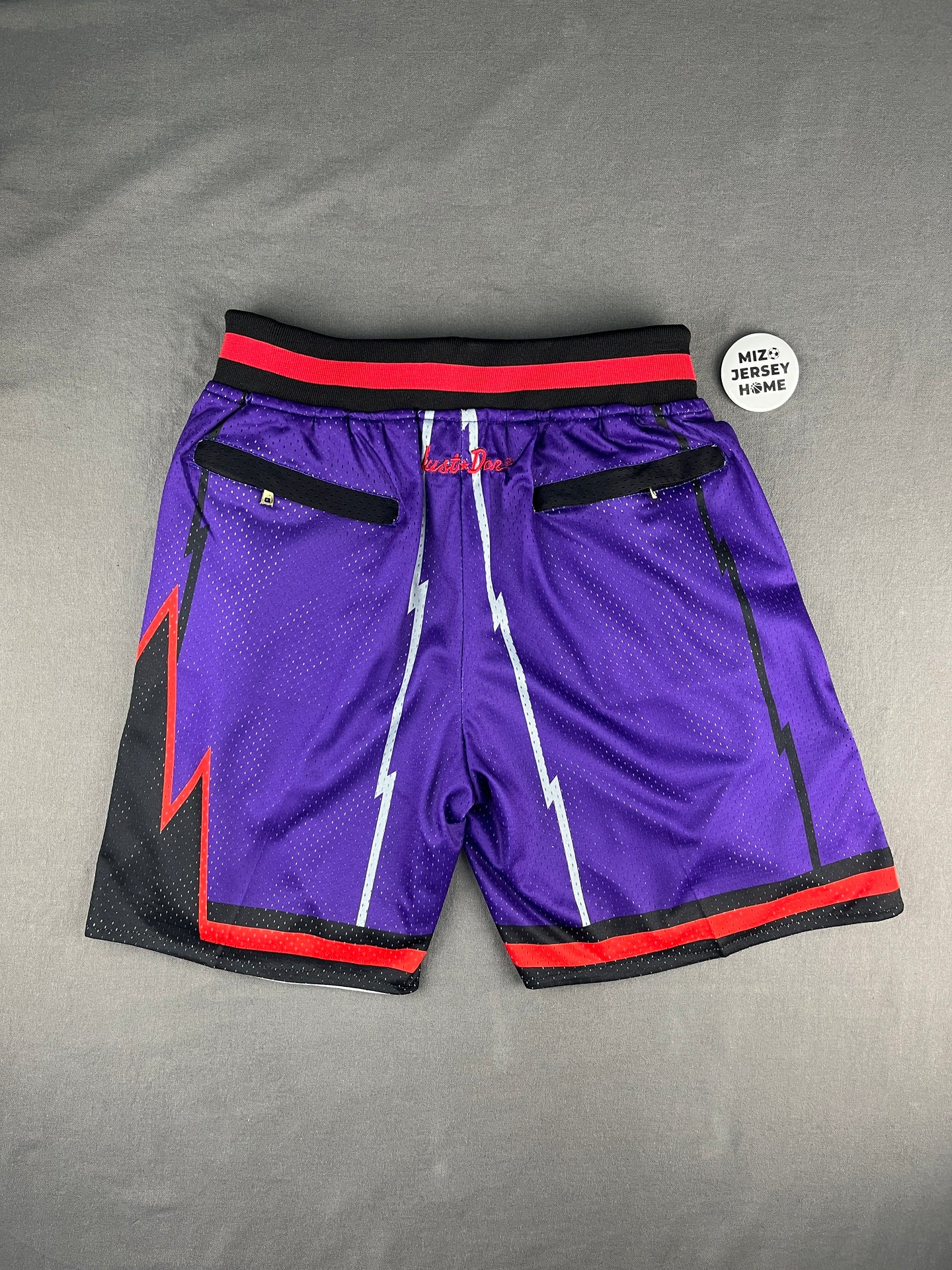 Toronto Raptors Purple Just Don Shorts