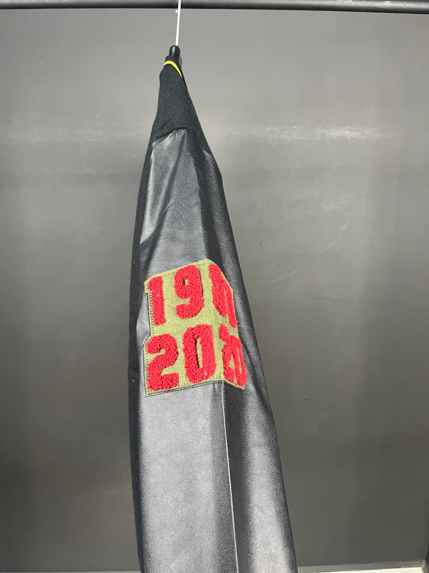 Stussy 40th Anniversary Varsity Black Jacket