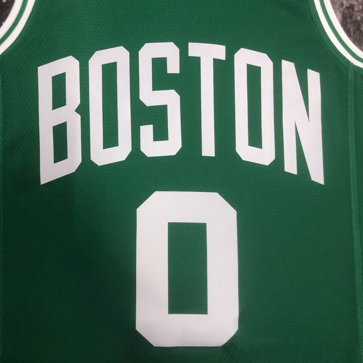 Tatum 0 Green Boston Heat Pressed Edition