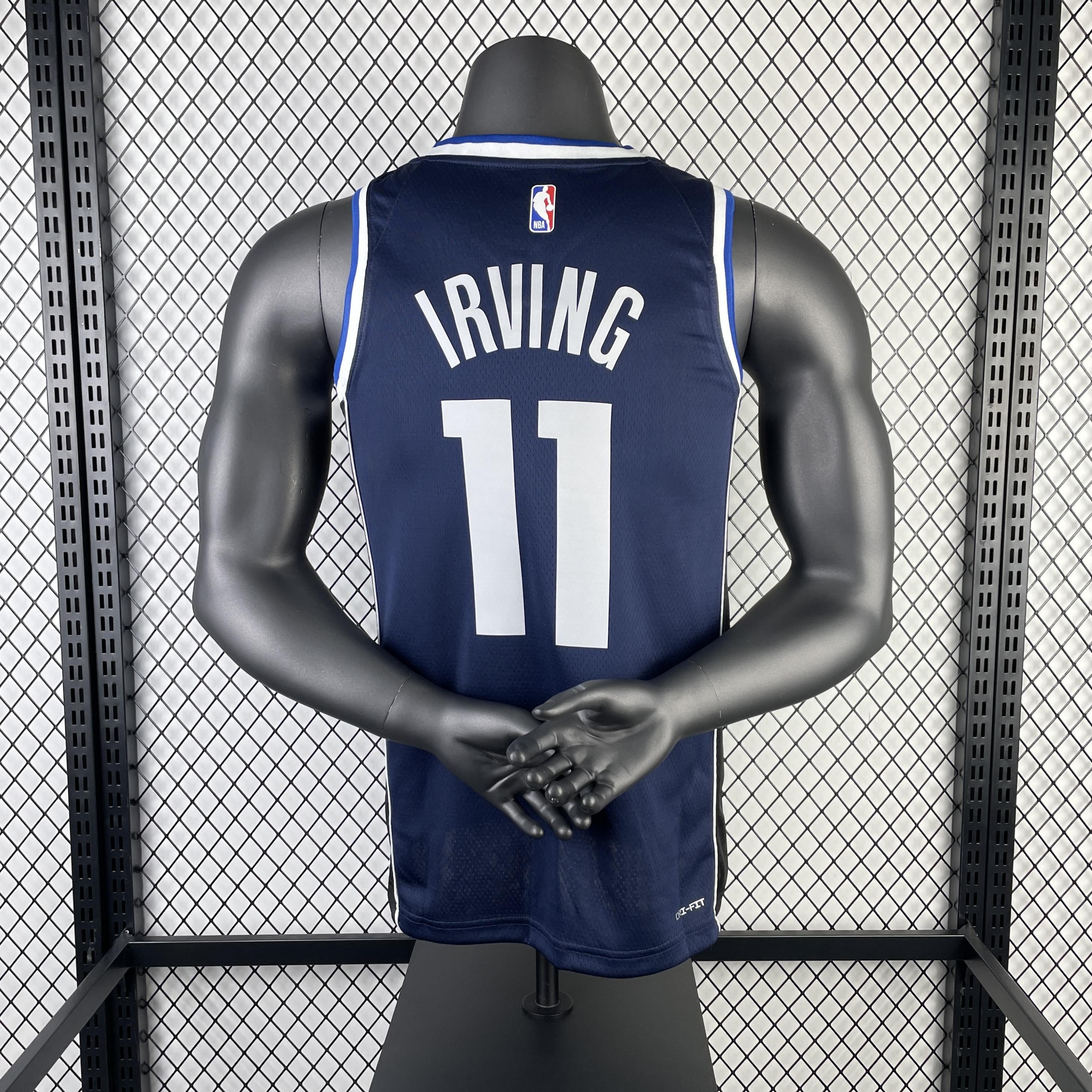 Irving 11 Mavericks Dark Blue Heat Pressed Edition