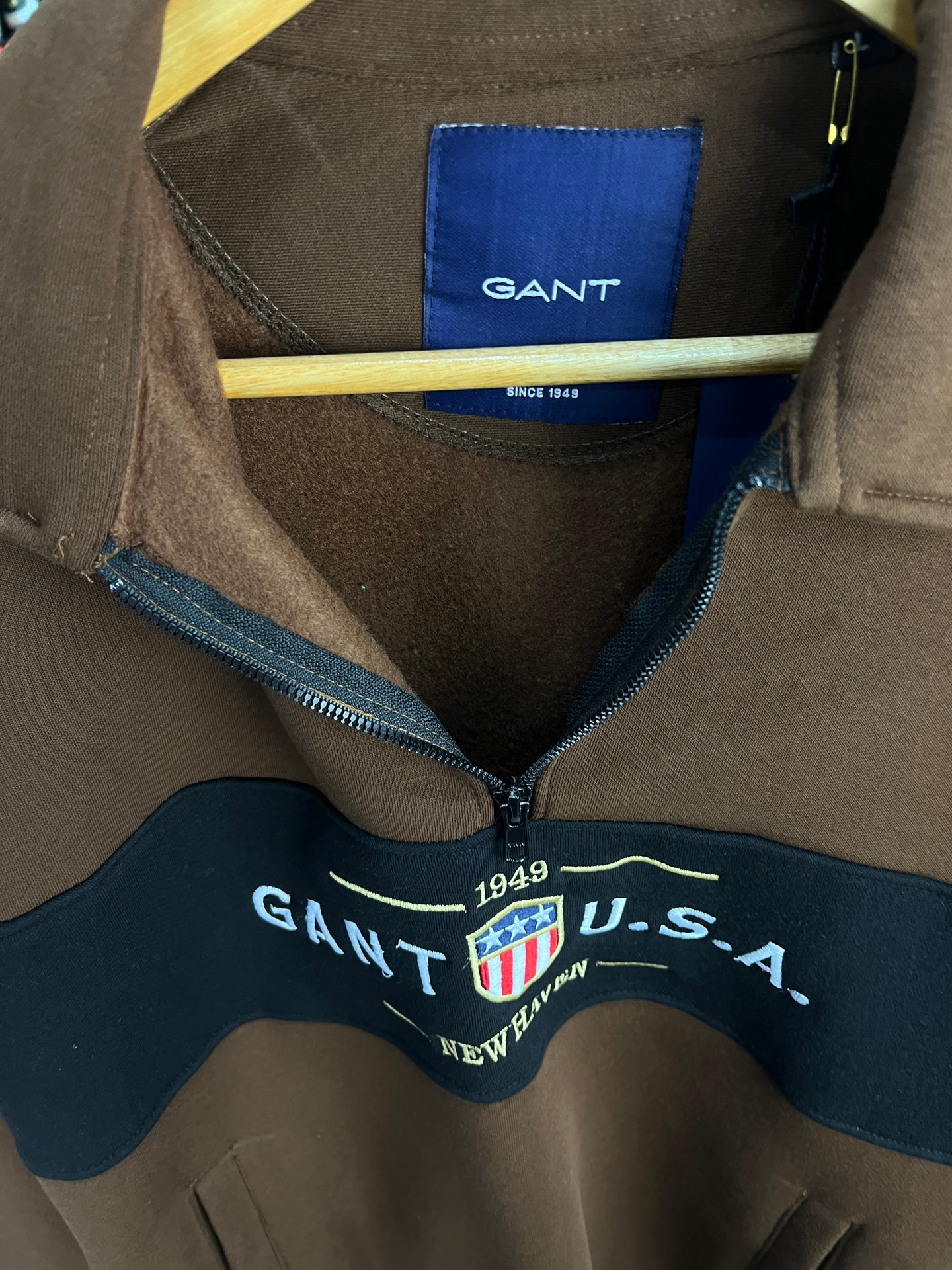 Gant USA Half Zip Sweatshirt