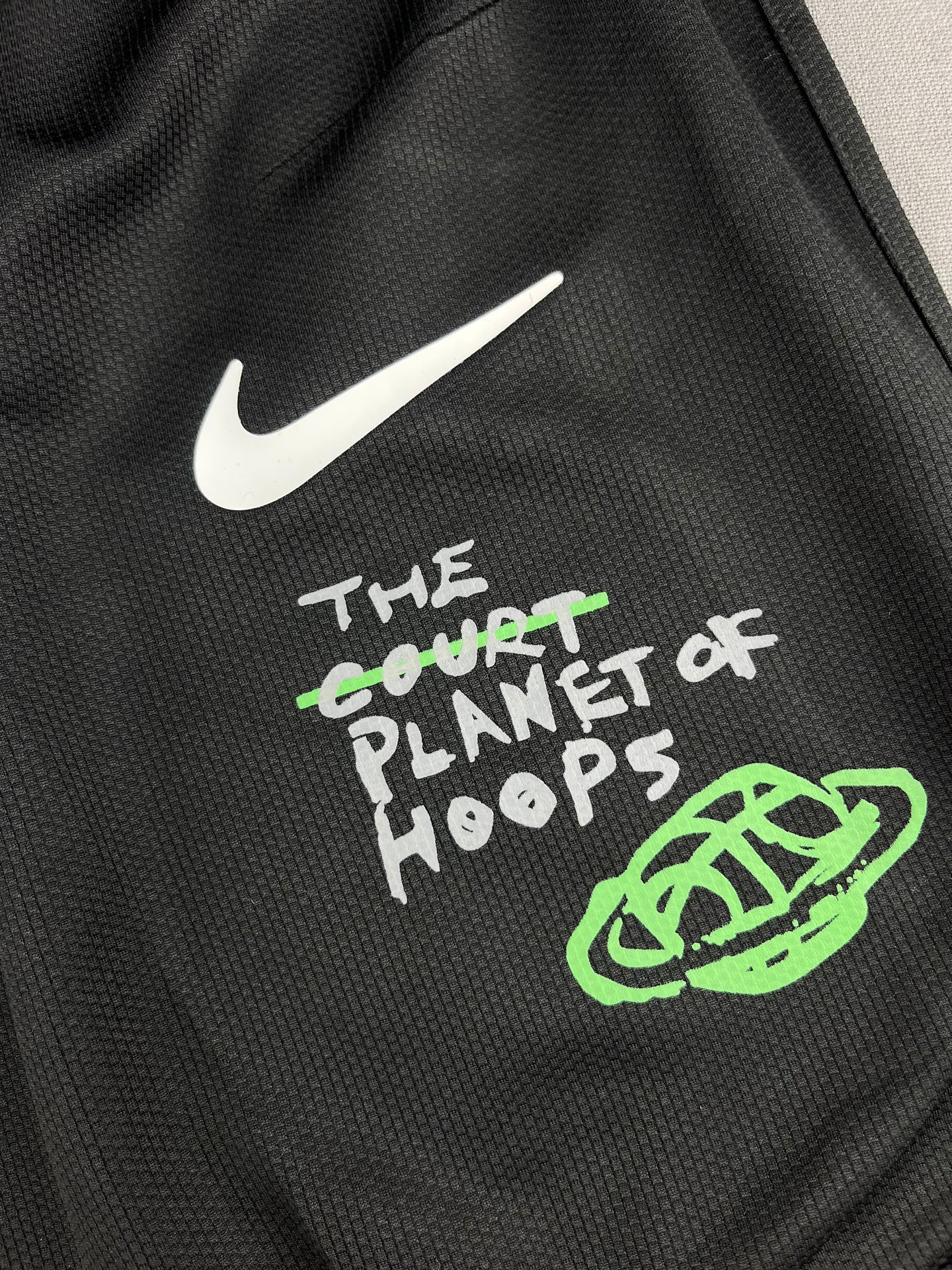 NIKE HOOPS Black Shorts