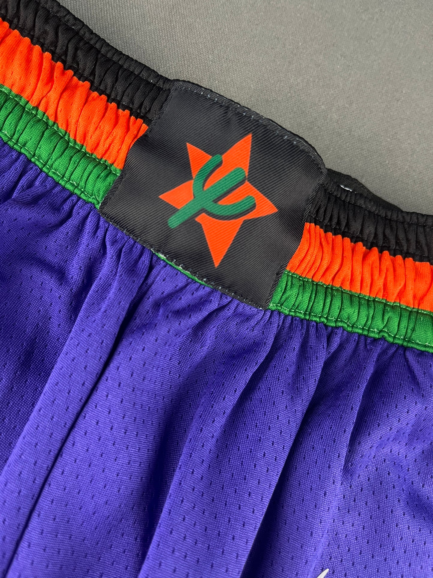 PHOENIX SUNS Purple Heat Pressed Shorts