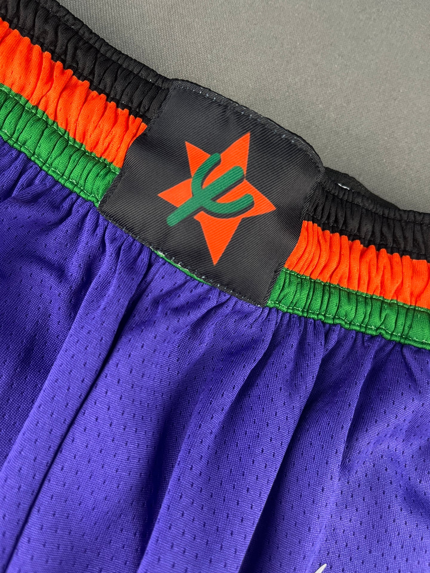 PHOENIX SUNS Purple Heat Pressed Shorts