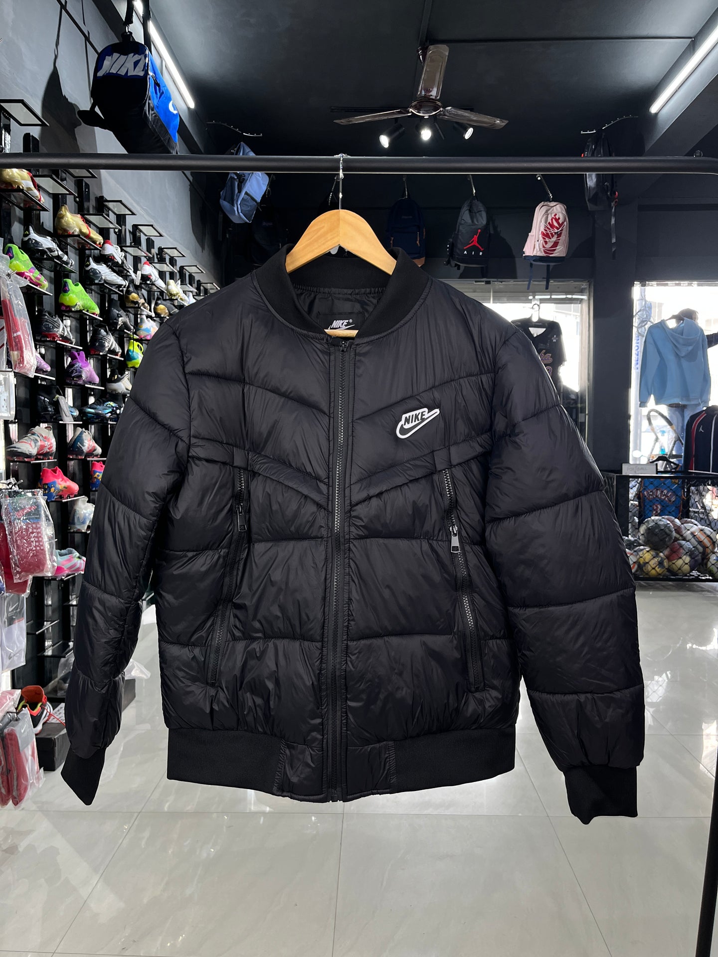 NIKE Black Puffer Jacket