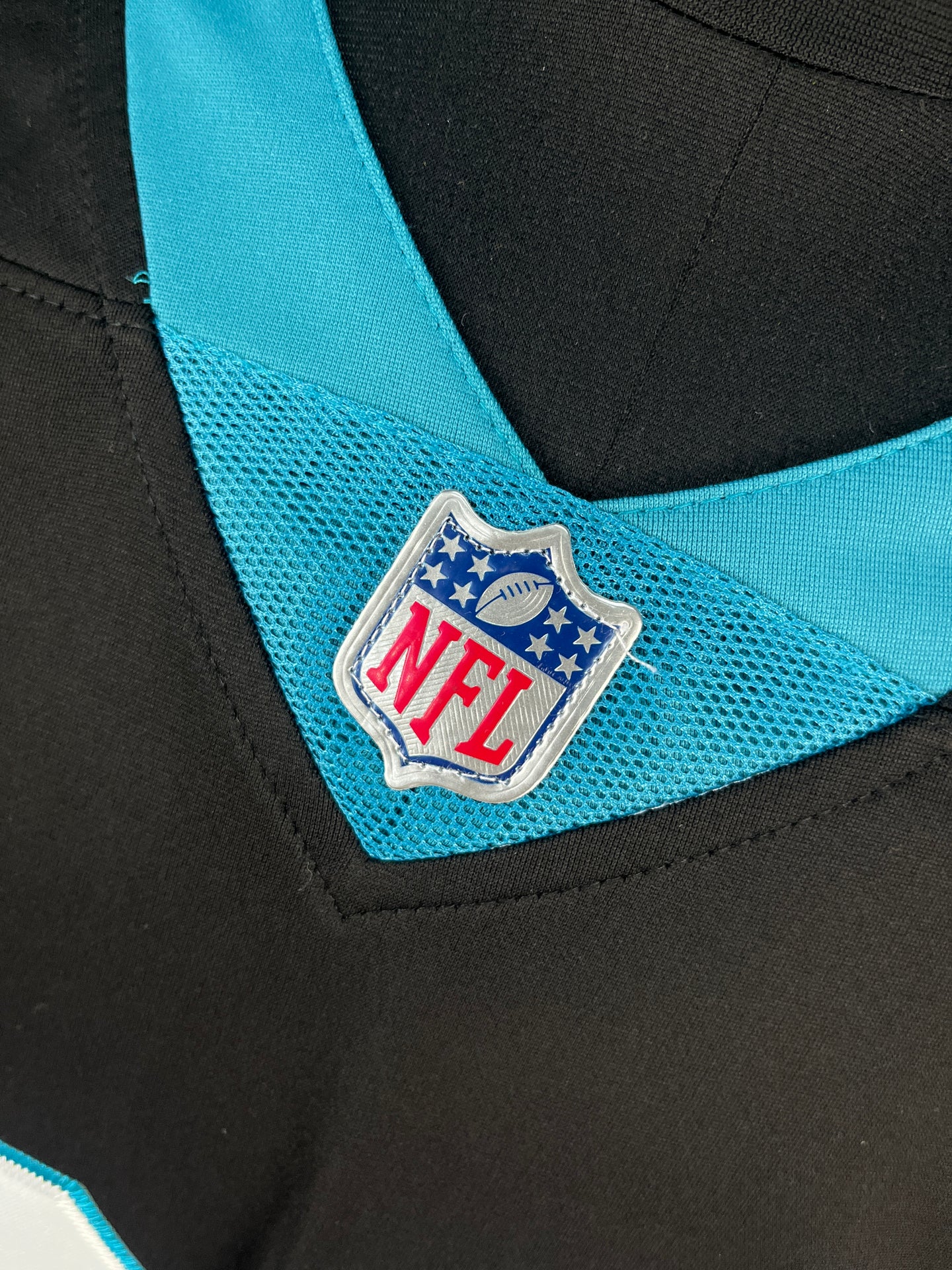 McCAFFREY 22 Black Carolina Panthers NFL Jersey