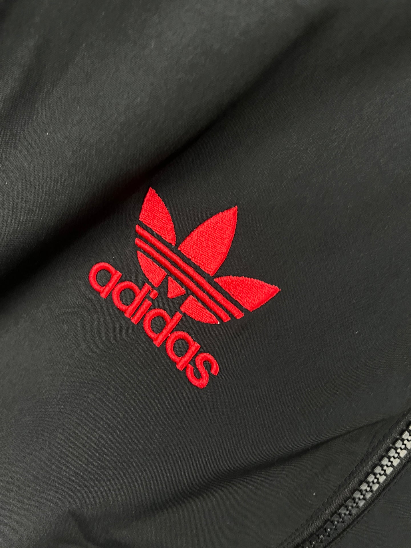 Manchester United Black Windbreaker Jacket