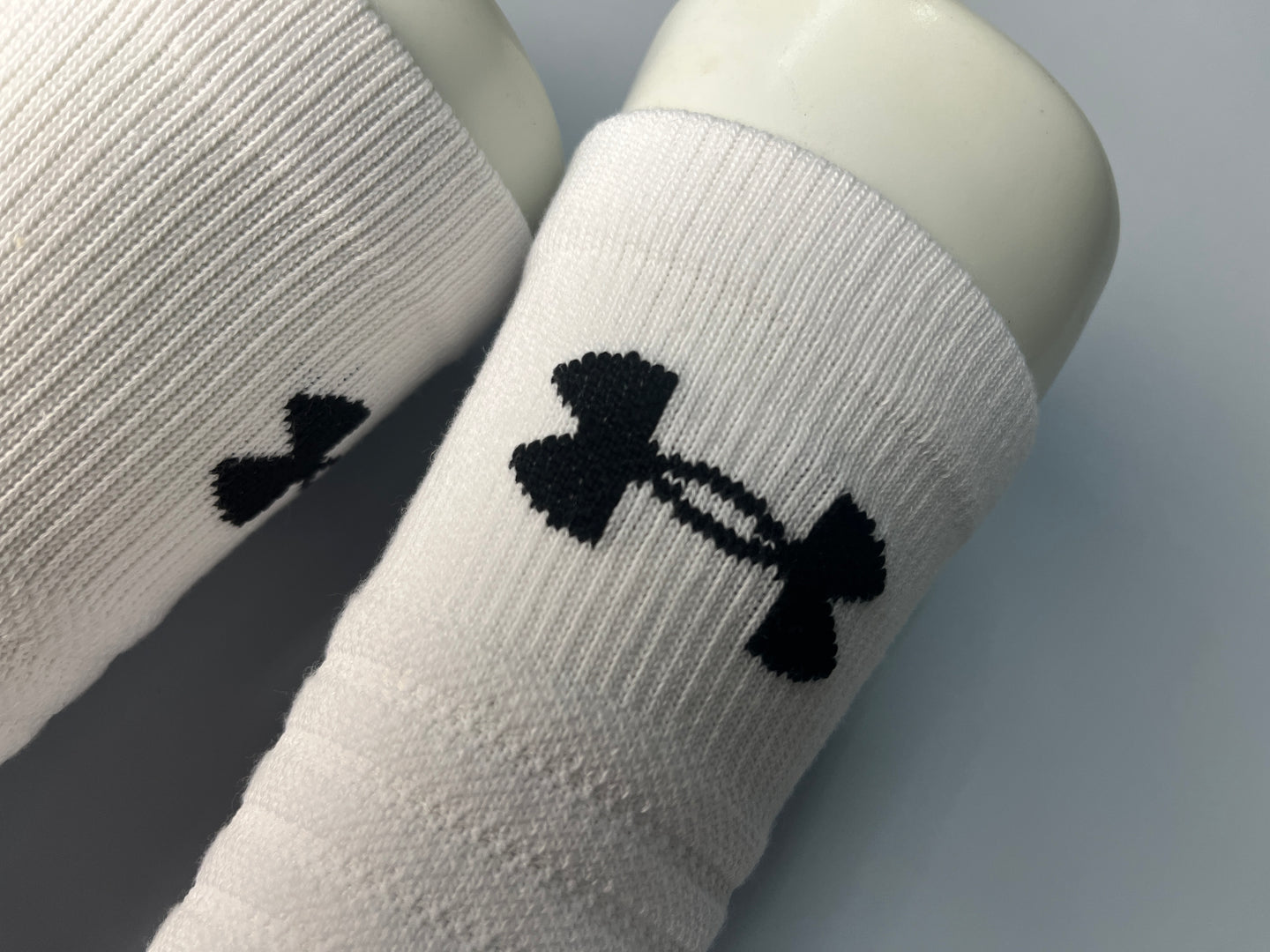 Under Armour White Crew Socks
