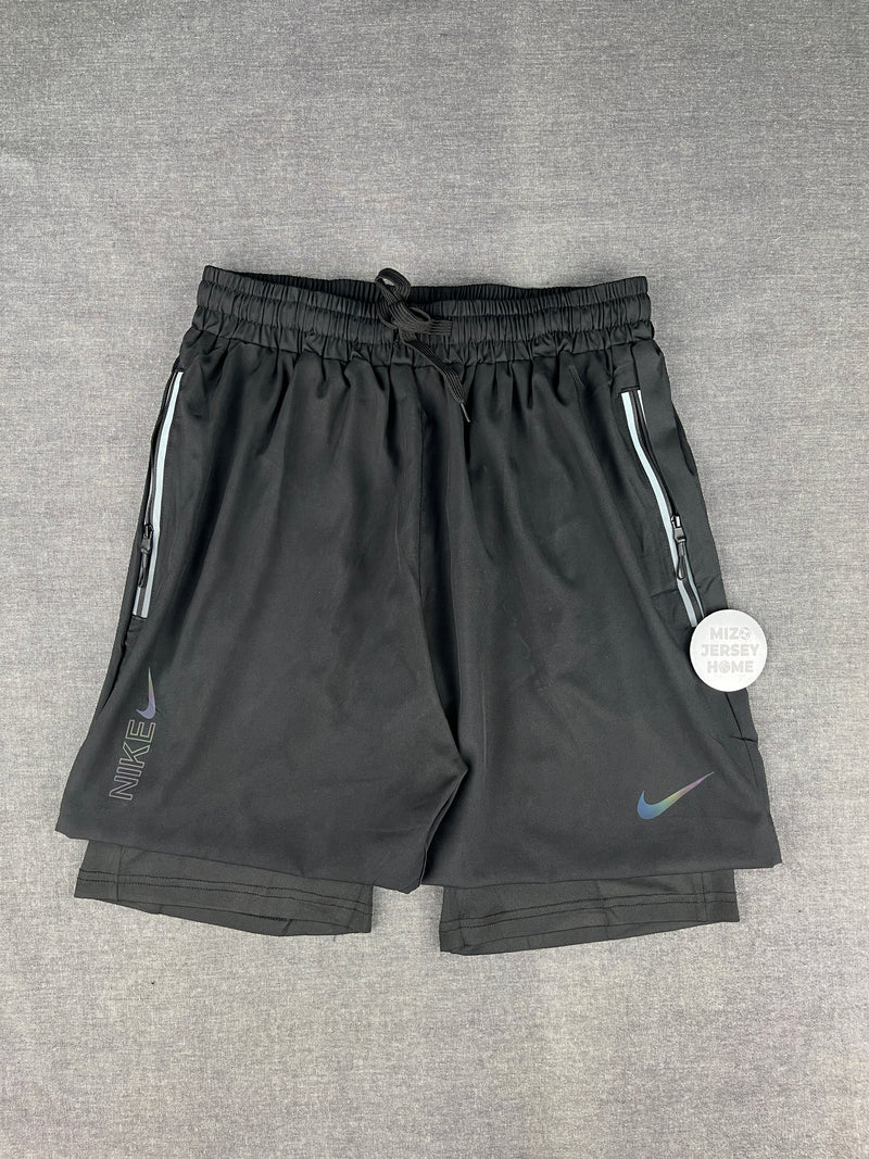 NIKE Black Double Deck Shorts