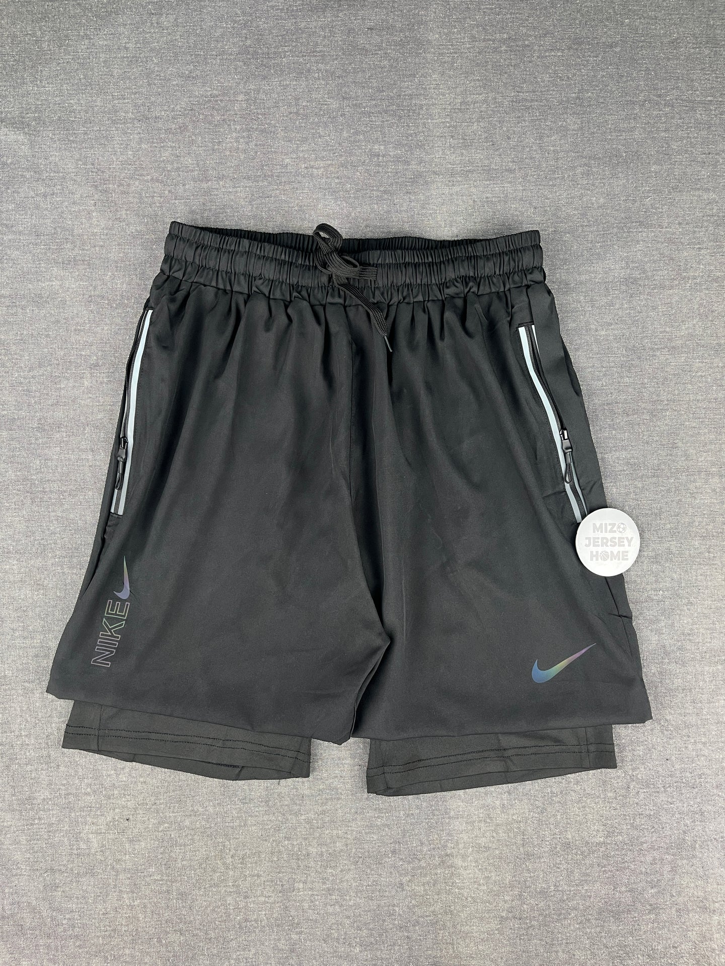 NIKE Black Double Deck Shorts