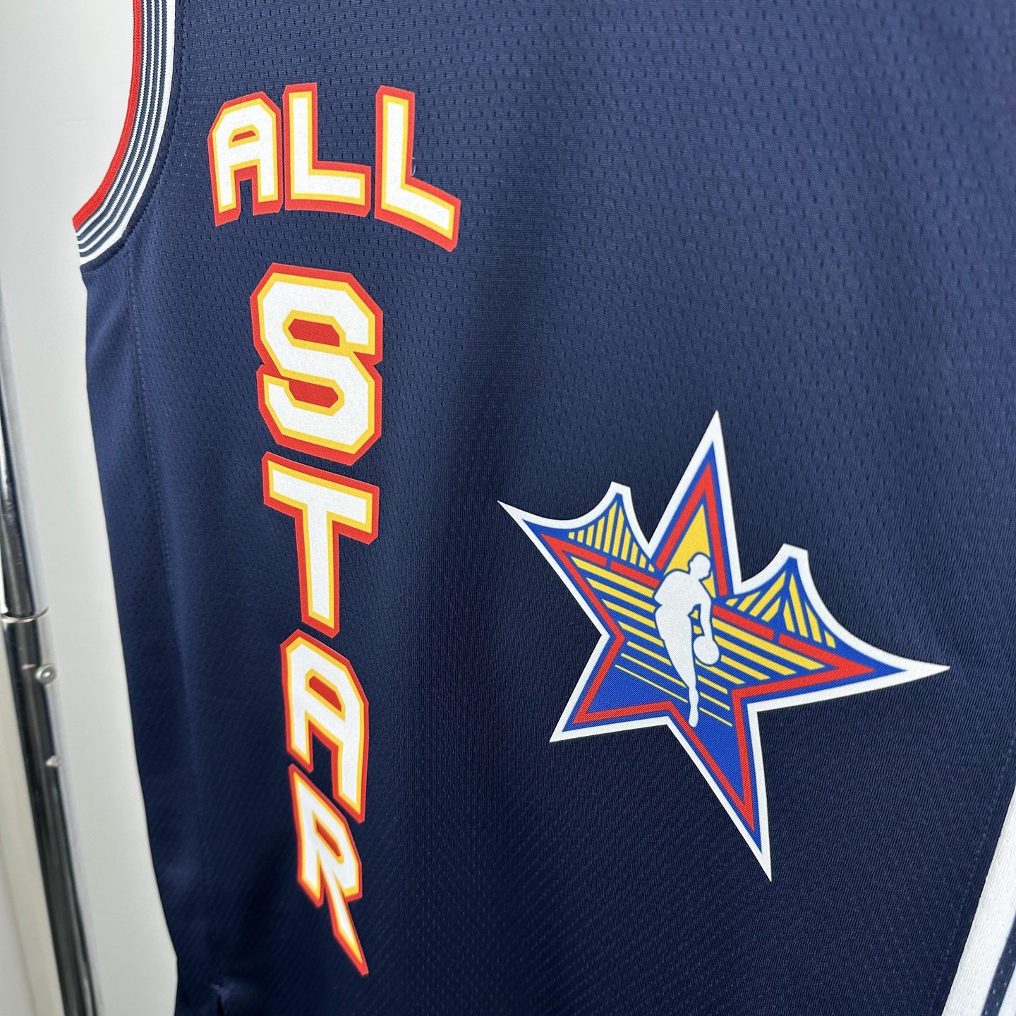 EDWARDS 5 Dark Blue All Star Heat Pressed Edition NBA Jersey