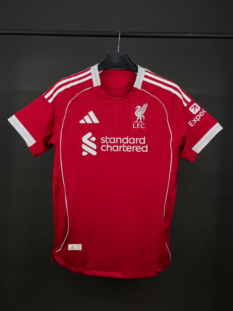Liverpool Home 25/26 Jersey Player Version