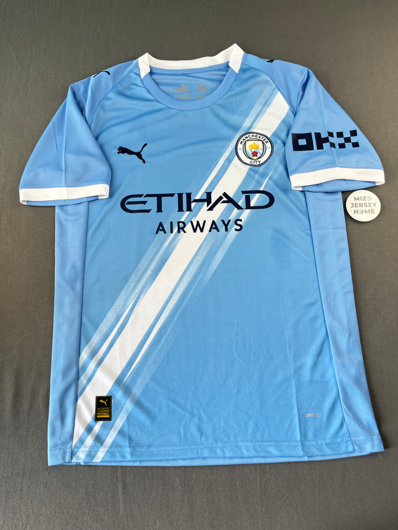 Manchester City Home 25-26 Jersey Fan Version