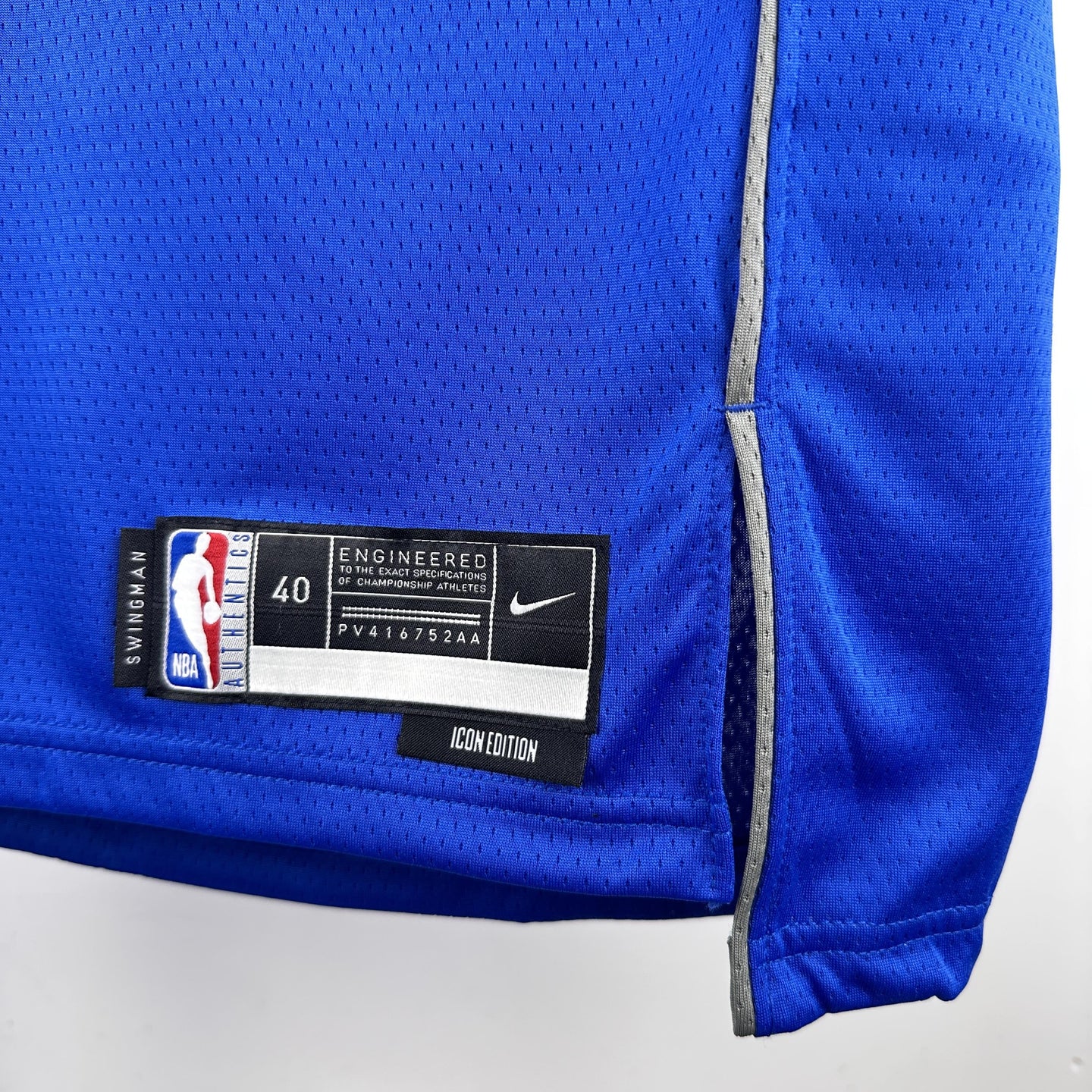 NOWITZKI 41 Blue Dallas Mavericks  Heat Pressed Edition NBA Jersey