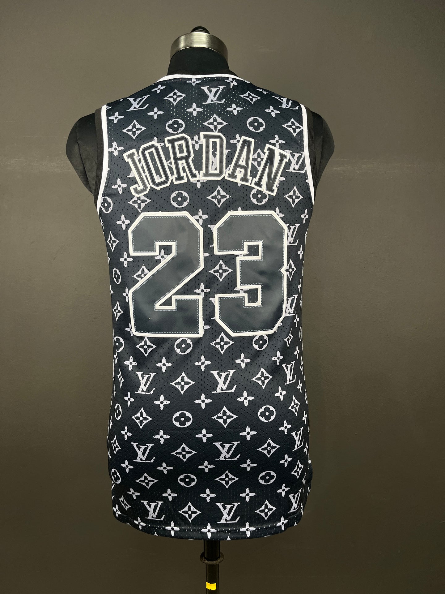 JORDAN 23 Black Chicago Bulls LV NBA Jersey