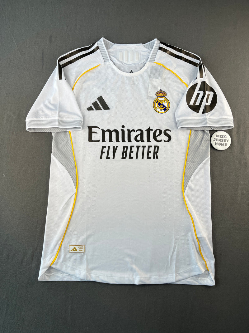 Real Madrid Home 25/26 Jersey Player Version