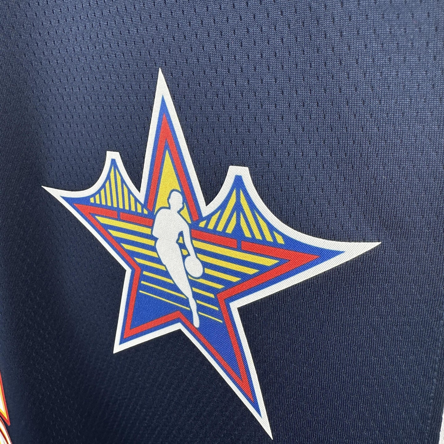 EDWARDS 5 Dark Blue All Star Heat Pressed Edition NBA Jersey