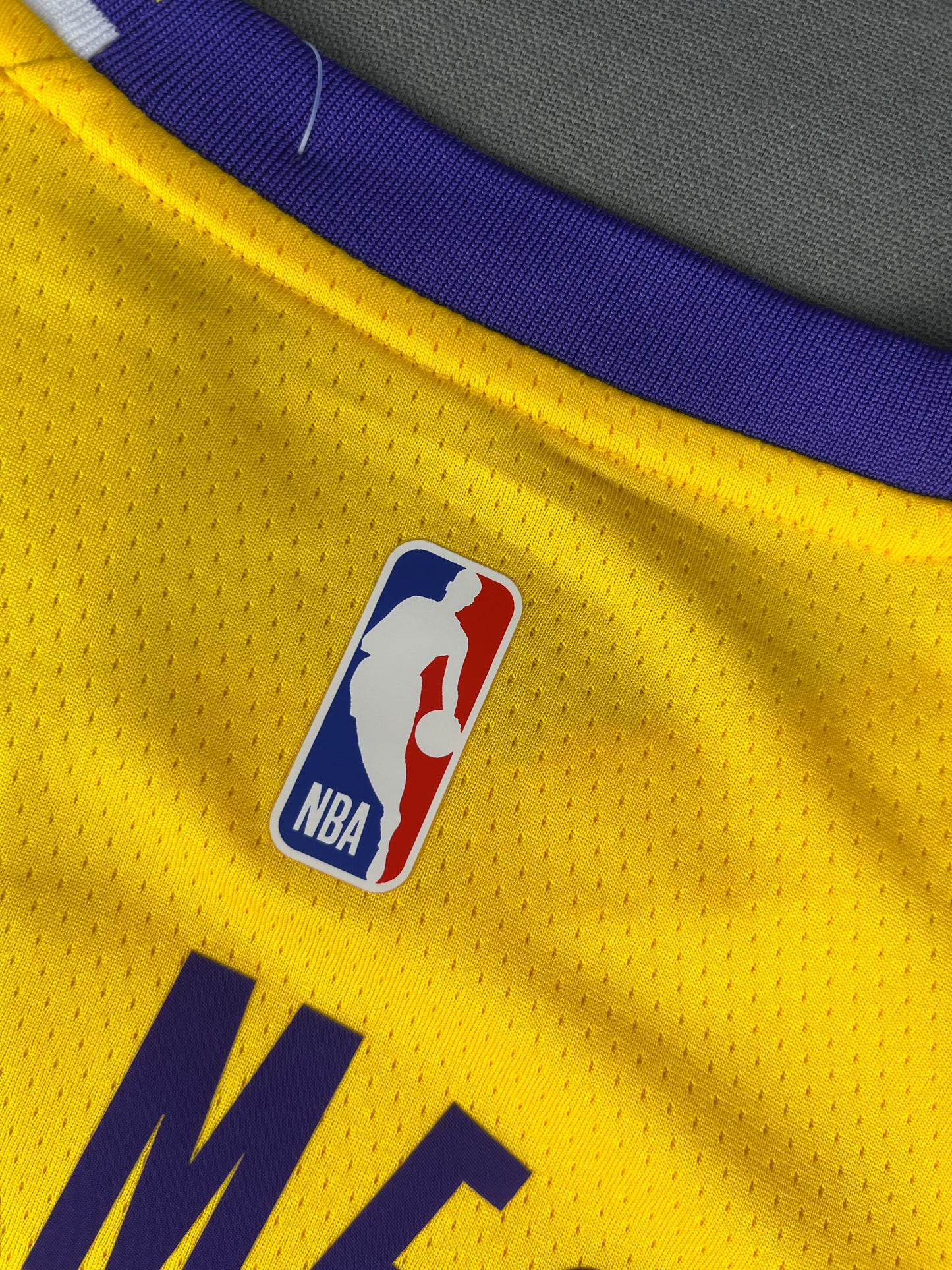 JAMES 23 Lakers Yellow Heat Pressed Edition NBA Kids Jersey