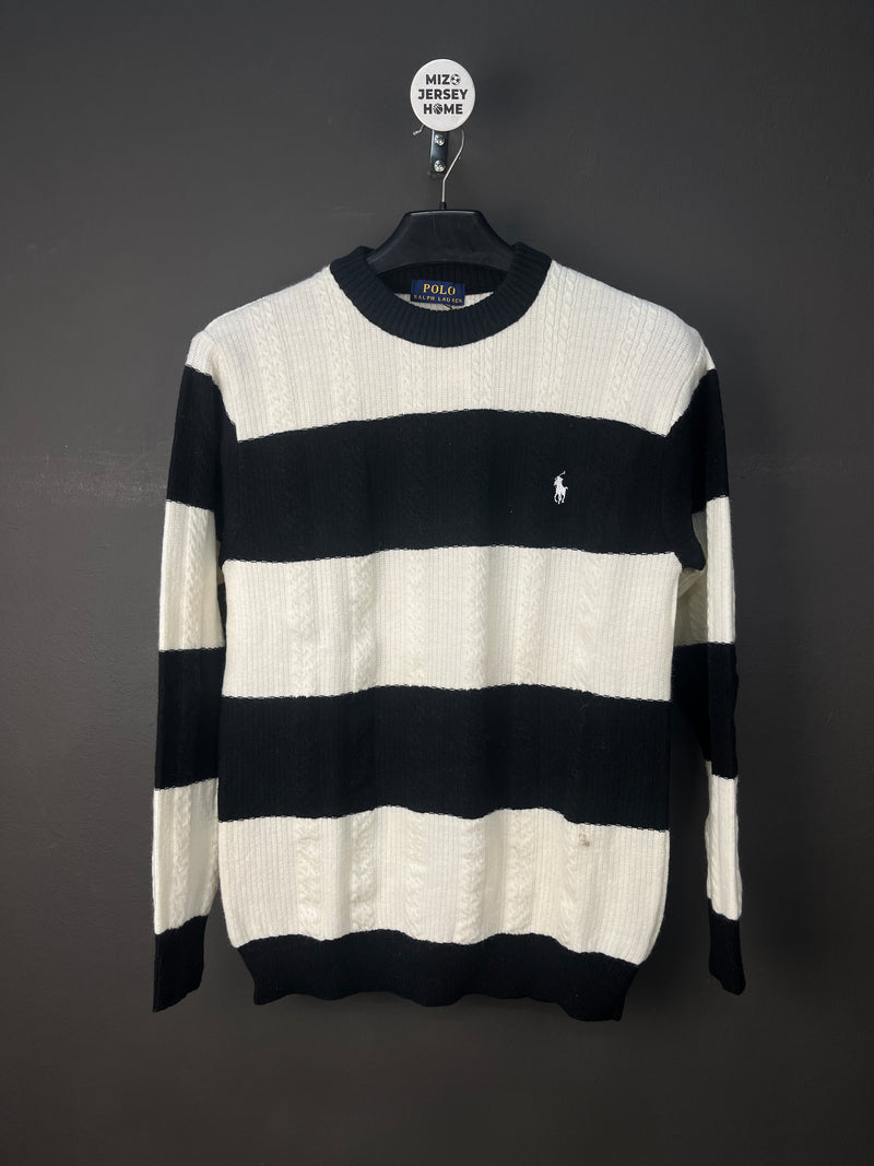 Ralph Lauren Soft Sweater Black & White