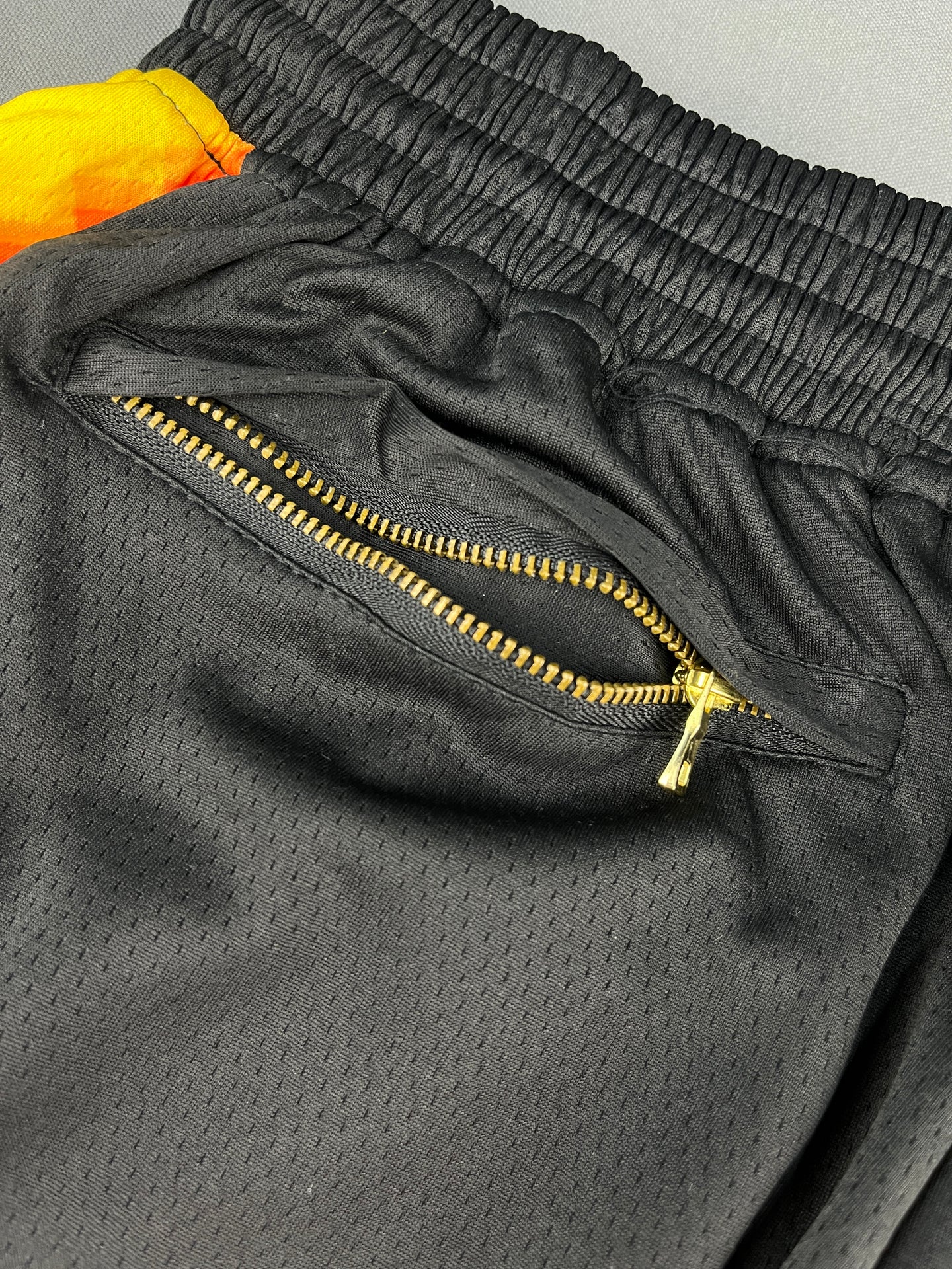 The Valley Black Shorts Full Embroidery