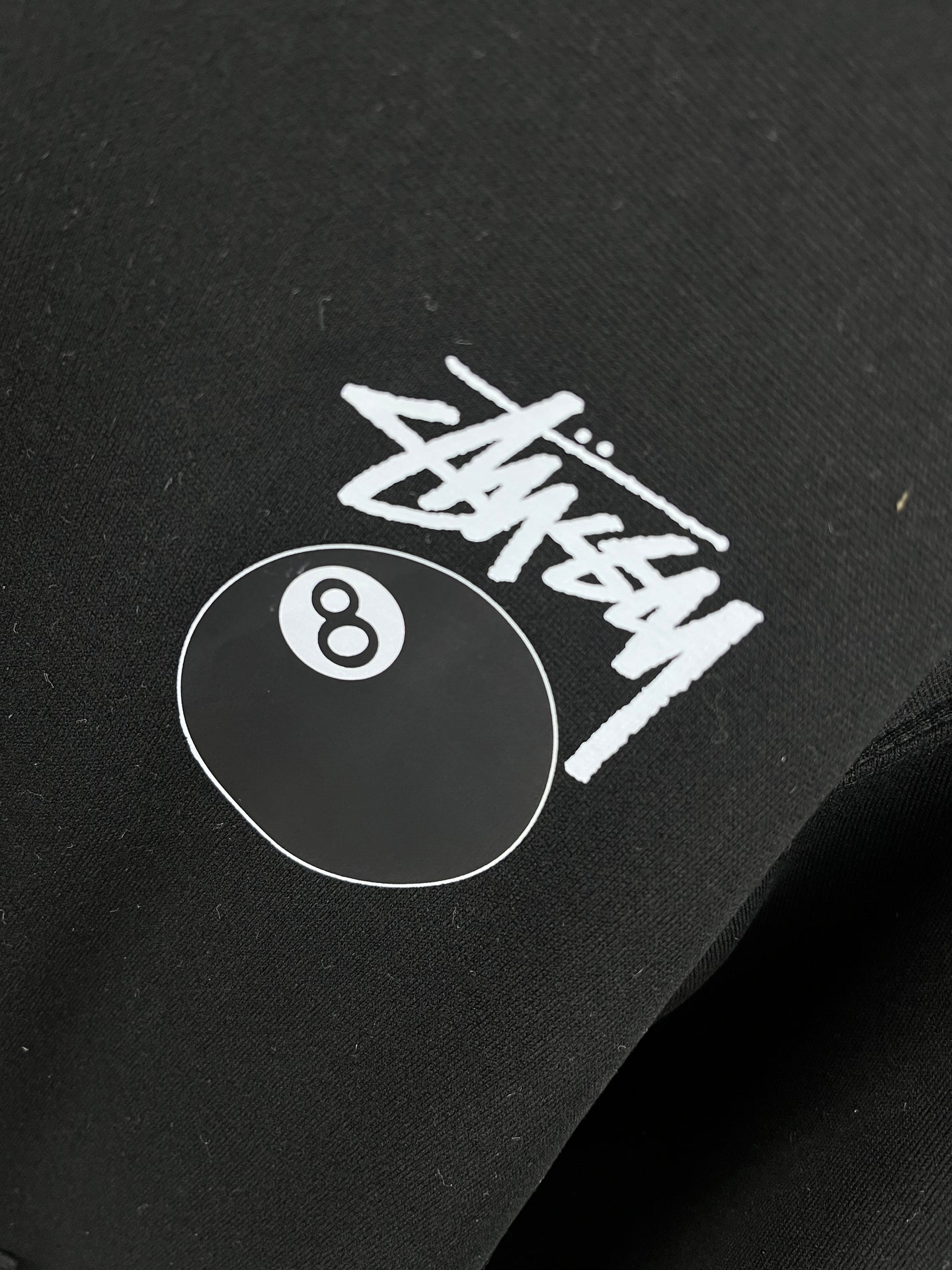 Stussy 8 Ball Black Hoodie
