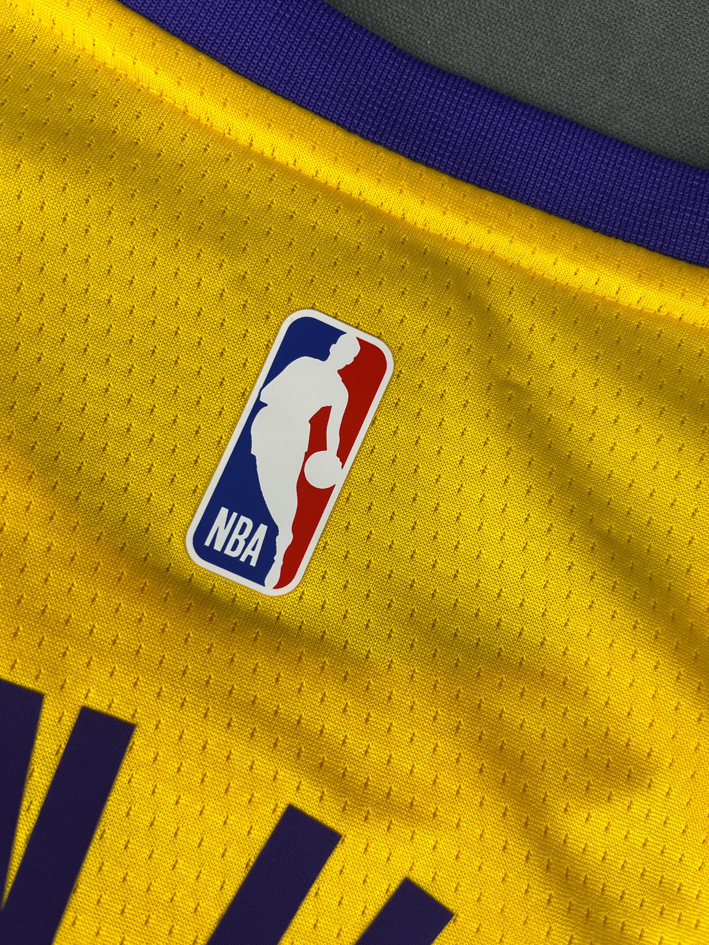 YUNJIN 88 Yellow Los Angeles Lakers Heat Pressed Edition NBA Jersey