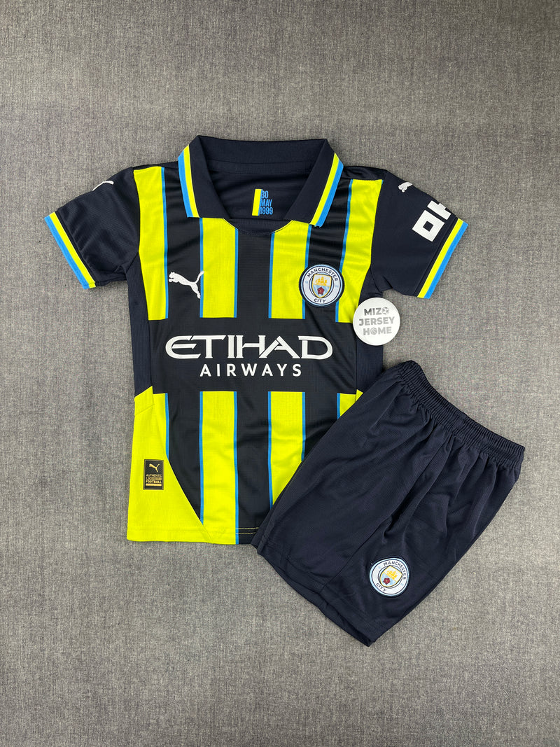 Manchester City Away 24/25 Kids Jersey