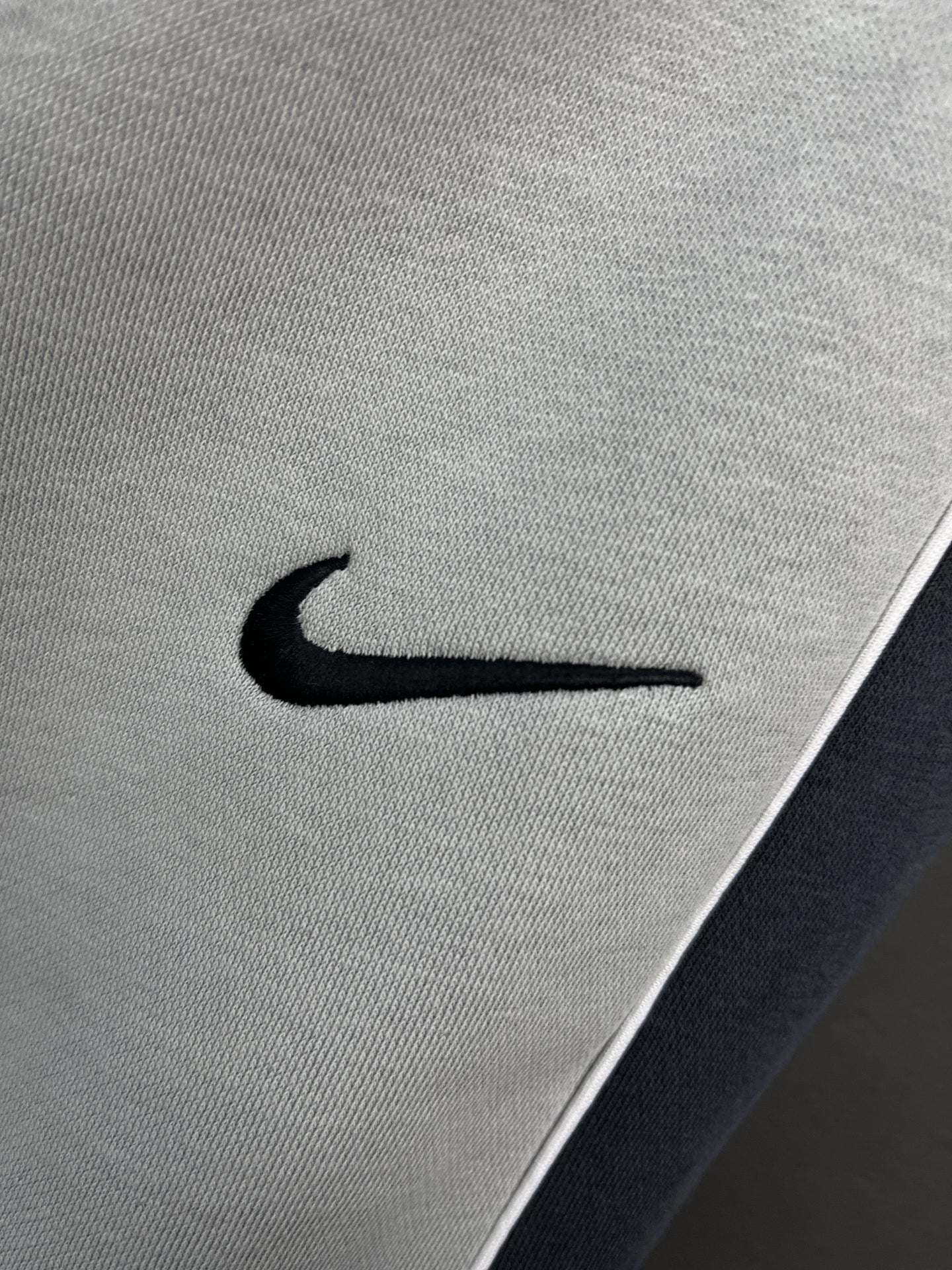 NIKE Gray & Blue Inner Fleece Pants