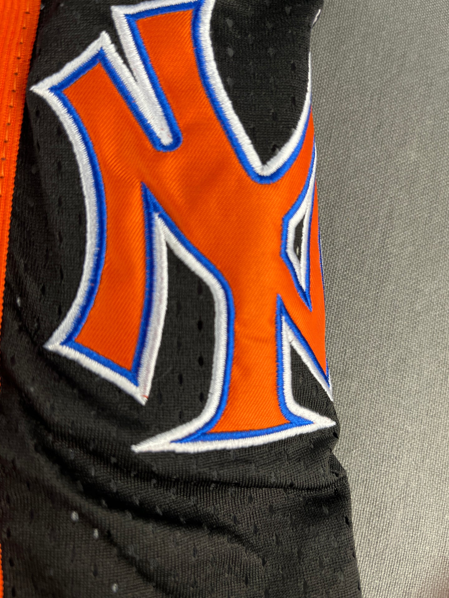 New York Knicks Blue Shorts Full Embroidery