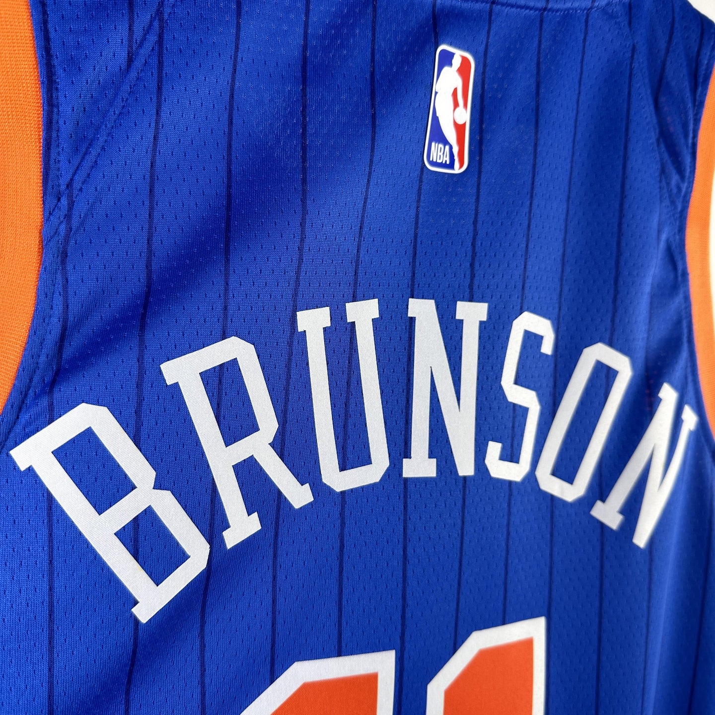 BRUNSON 11 New York Knicks Heat Pressed Edition NBA Jersey