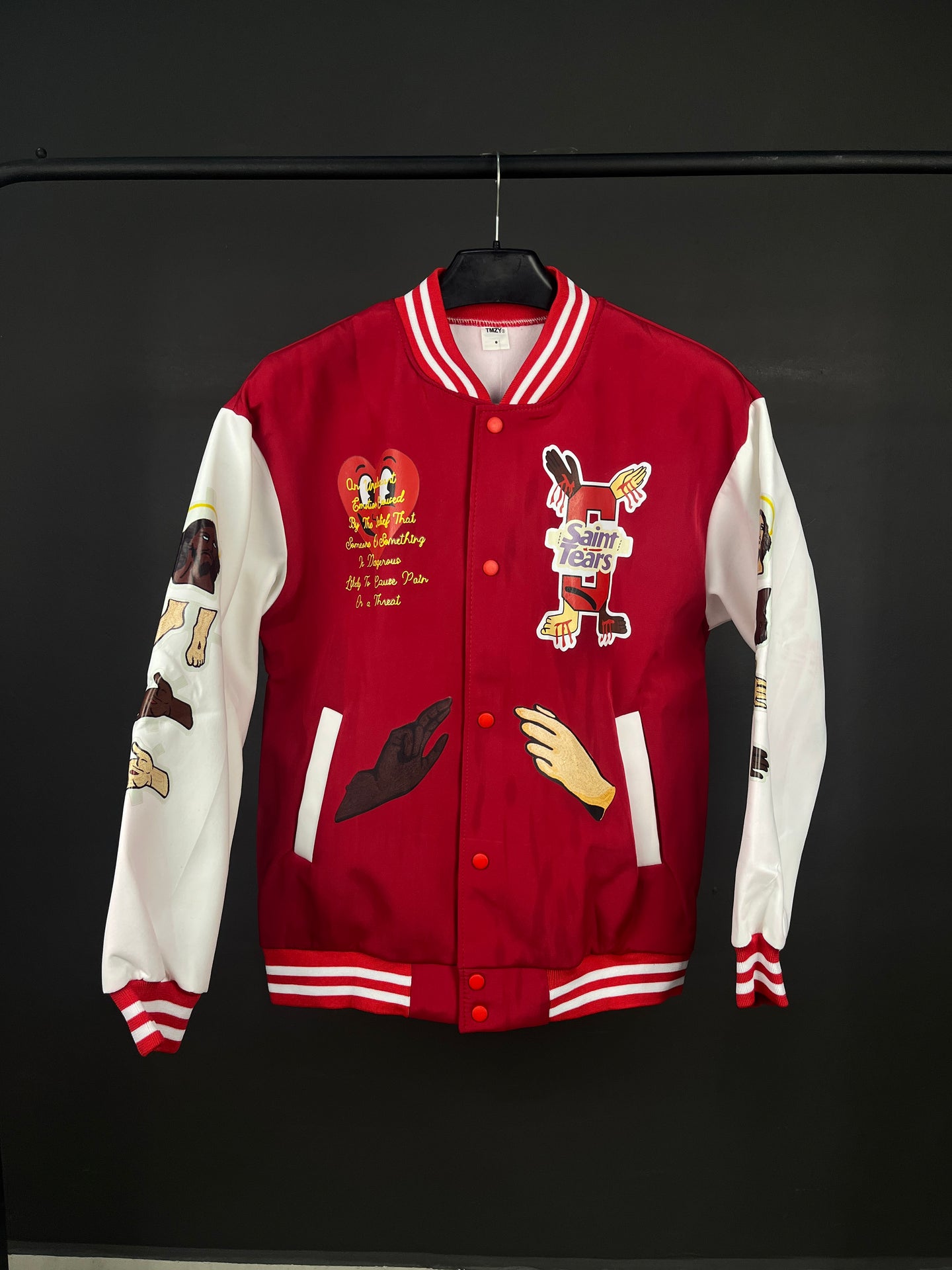 Red/White Varsity Jacket