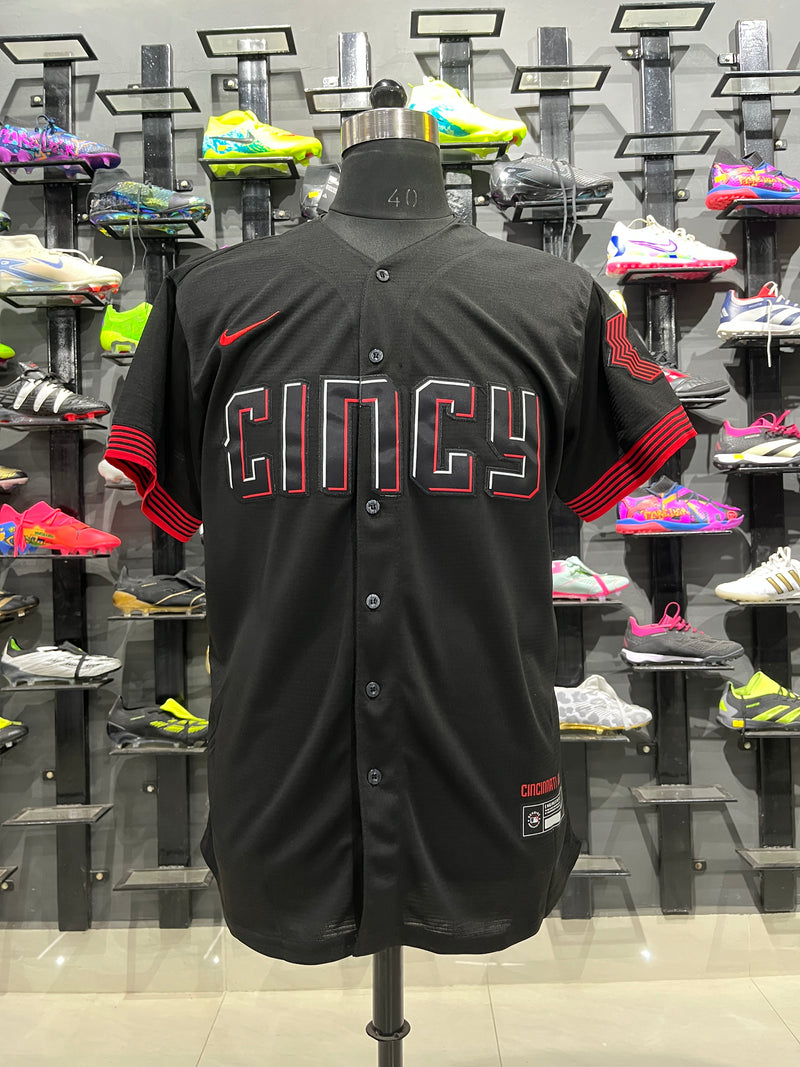 DE LA CRUZ 44 Black Cincinnati Reds MLB Jersey