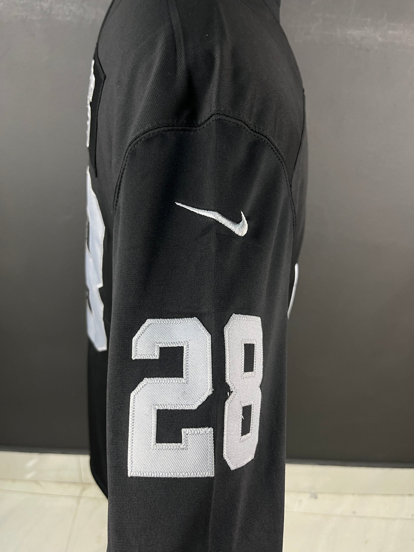 JACOBS 28 Black Las Vegas Raiders NFL Jersey