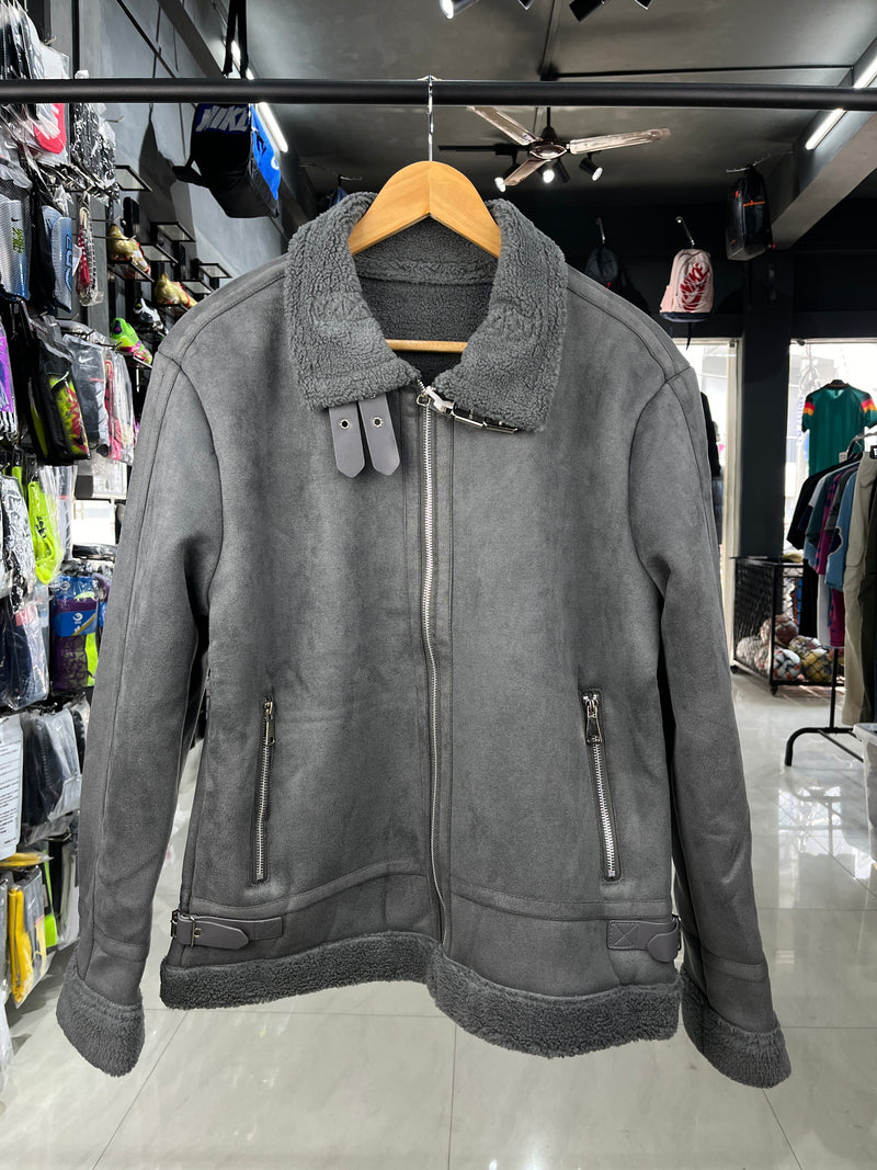 Faux Fur Grey Jacket