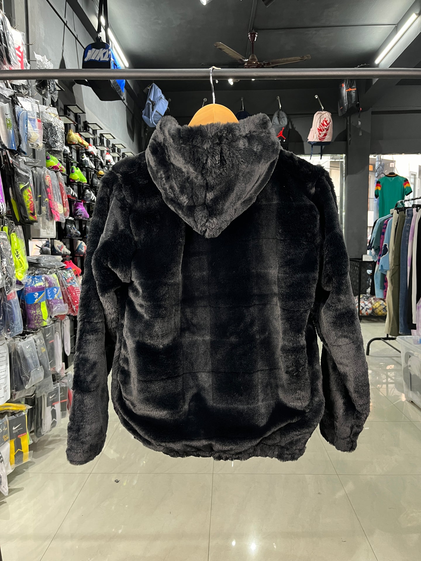 H&M Black Fur Jacket
