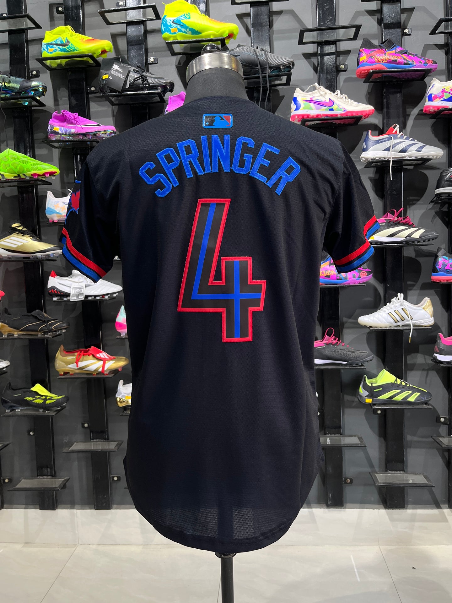 SPRINGER 4 Black Toronto MLB Jersey
