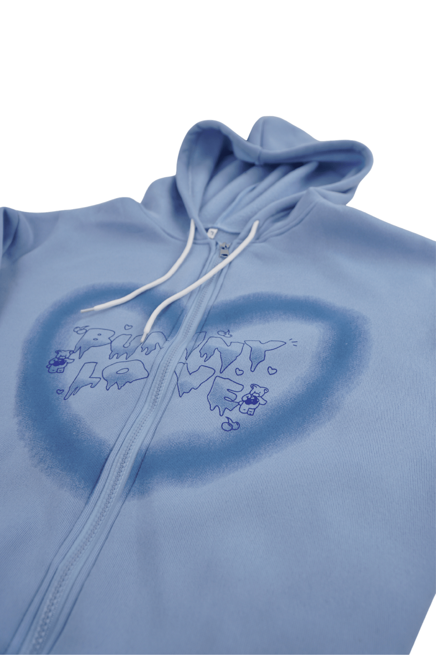 Bunny Love Print Women's Hoodie