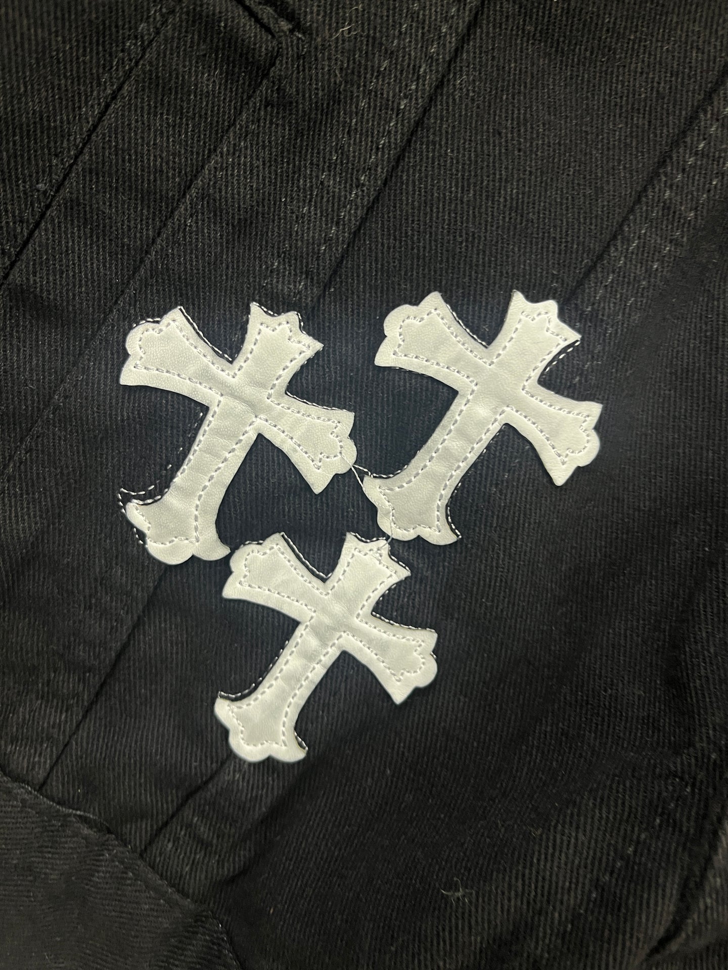 Chrome Hearts Denim Black Jacket