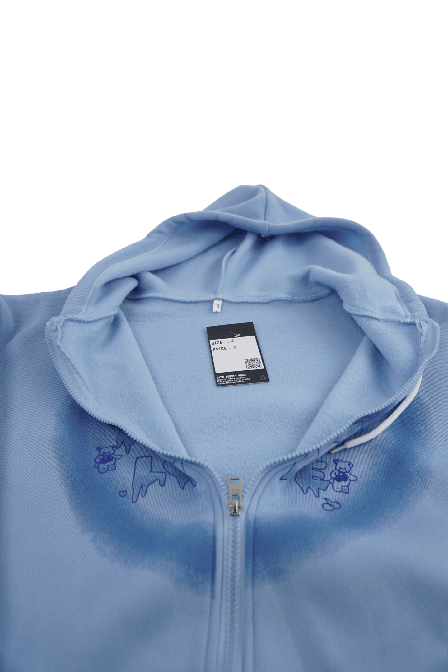 Bunny Love Print Women's Hoodie