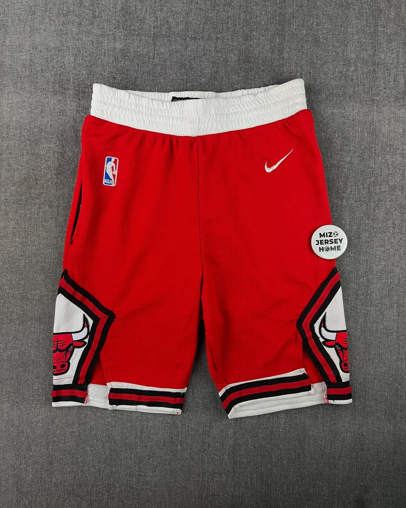 Nike Chicago Bulls Red Embroidery Shorts
