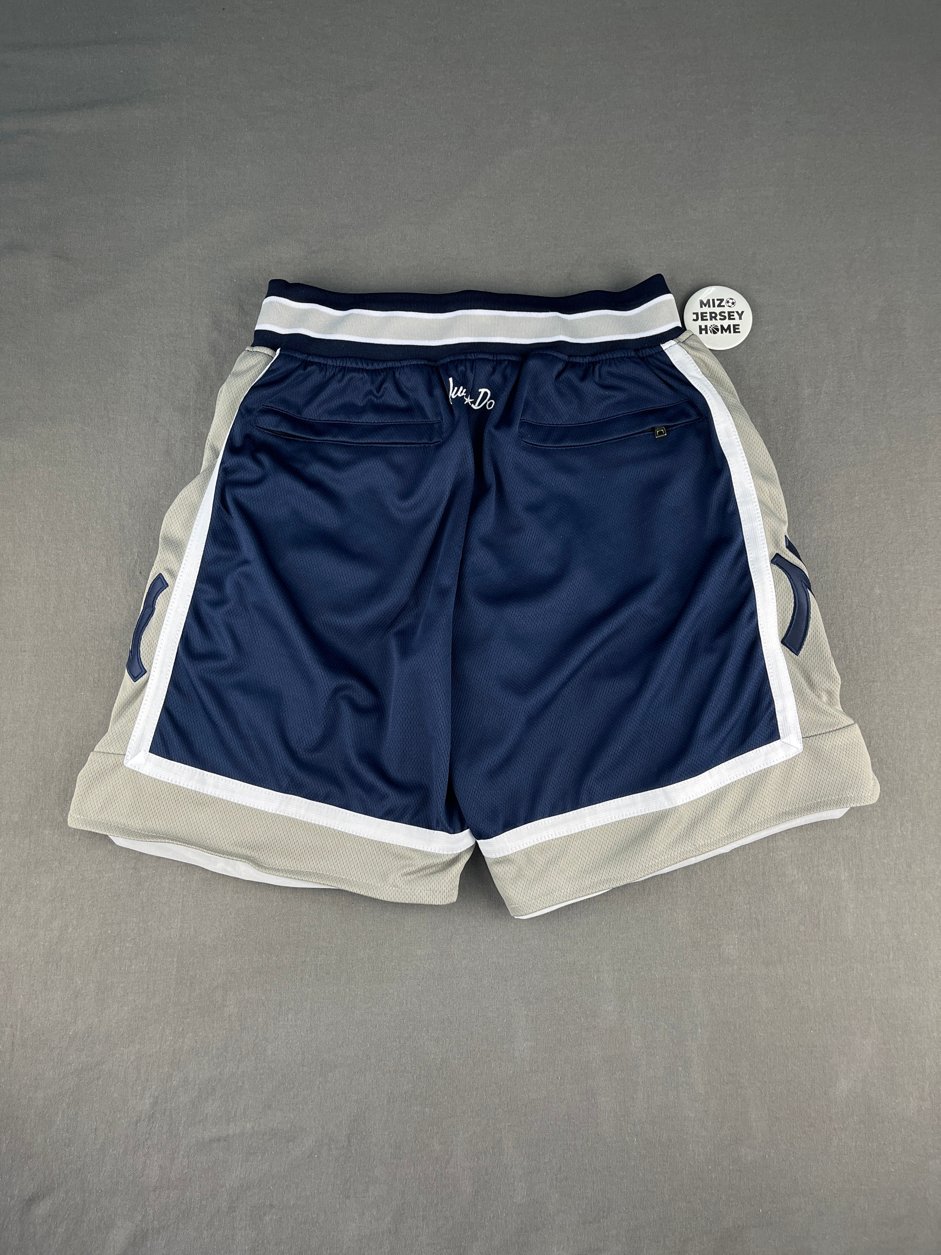 YANKEES New York Blue & White Shorts Full Embroidery